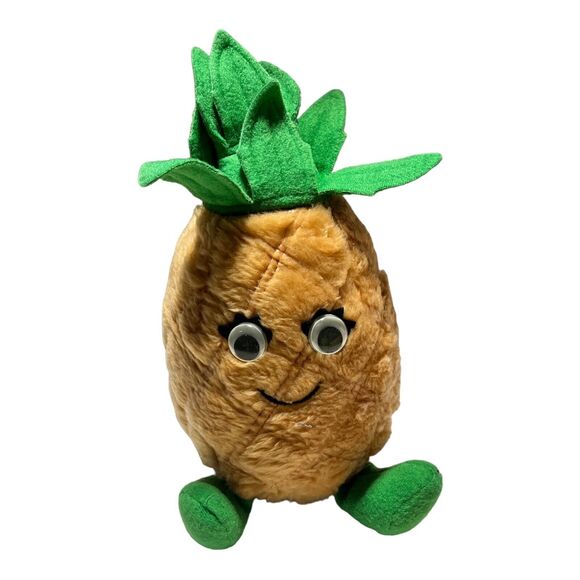 6 Del Monte Country Yumkins Fruit Vegetable Crow Tomato Corn Plush Vintage 1980s - Picture 10 of 13